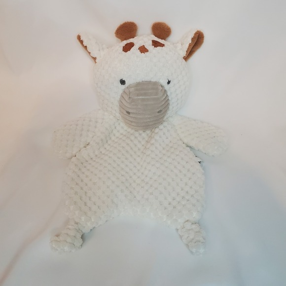 Gerber Modern Moments Plush Lovey Giraffe Baby Blanket Waffle Weave Knots Toy - Picture 1 of 3